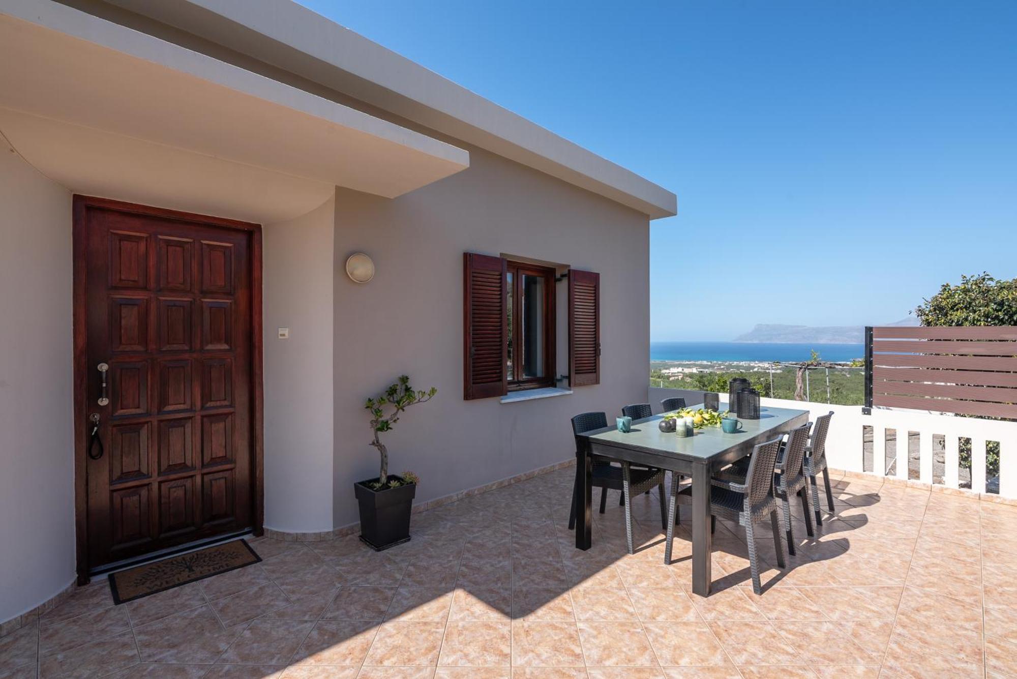 Sunbeam Village House- 5Min From Falassarna Bch 基萨莫斯 外观 照片